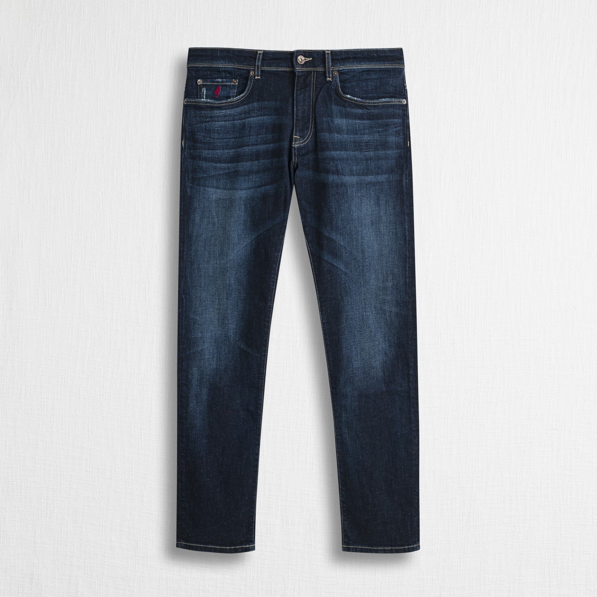 Jeans Slim Fit Mid Dark - Dark Blue