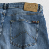 Jeans Regular Fit Lavaggio Medio e Chiaro