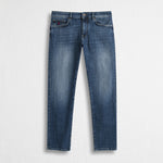 Jeans Regular Fit Blu Medio-Scuro - Authentic Blue
