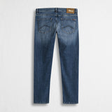 Jeans Regular Fit Blu Medio-Scuro