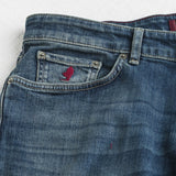 Jeans Regular Fit Blu Beige