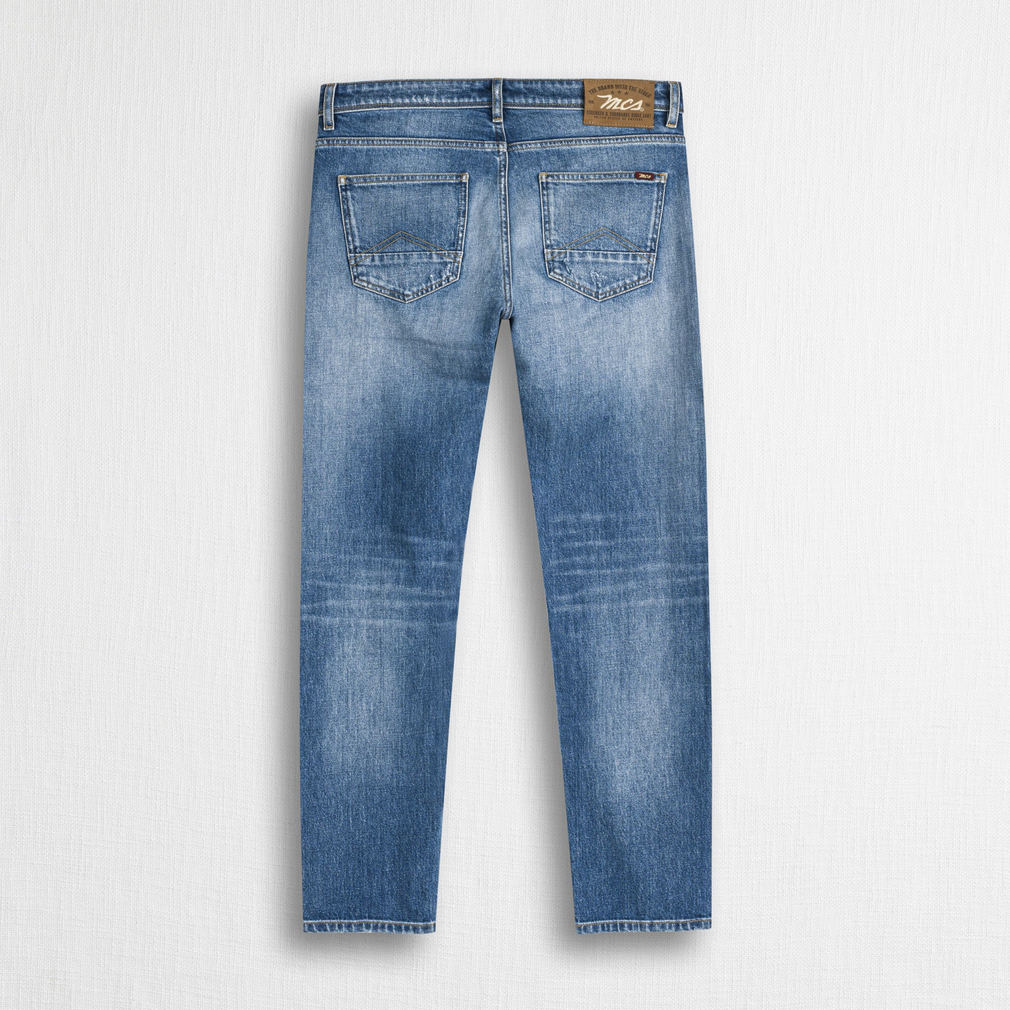 Jeans Used Medio Slim - Mid Blue