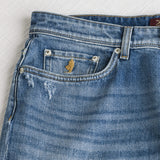 Jeans Used Medio Slim - Mid Blue