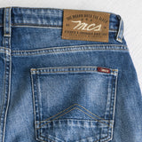 Jeans Used Paint Slim - Denim