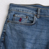 Stretch Regular Jeans - Indigo Blue