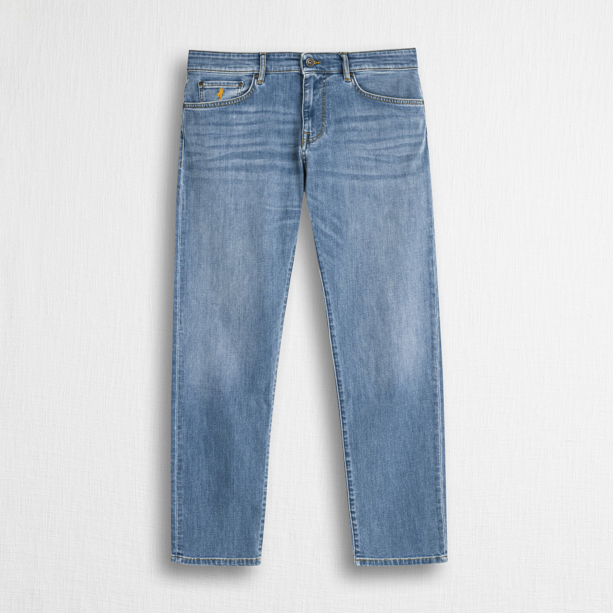 Jeans Stone Wash Regular - Tinted blue