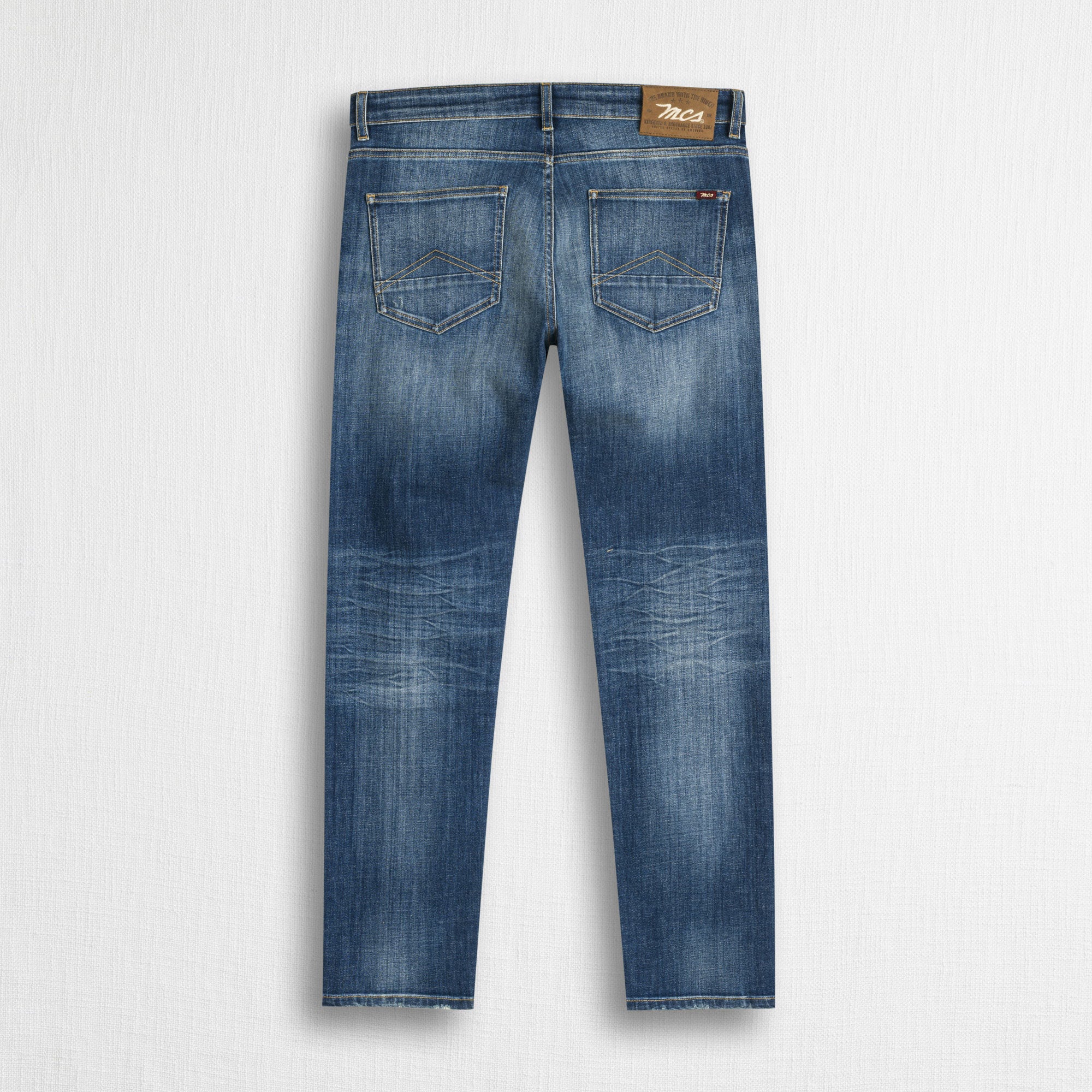 Jeans Distressed Regular - Denim