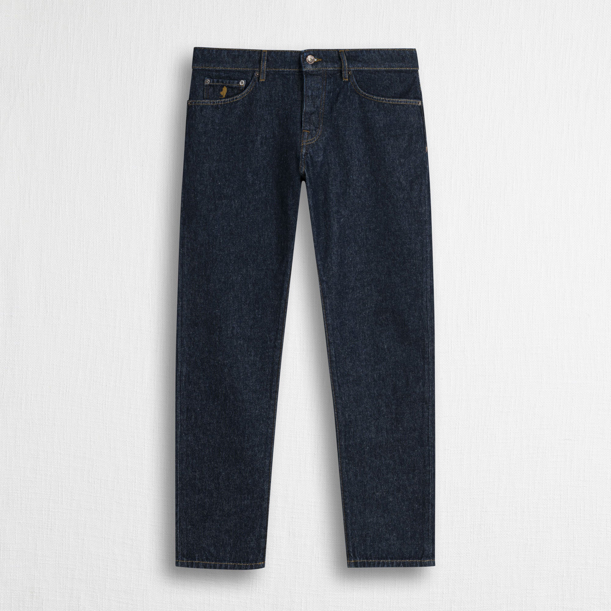 Jeans Raw Denim Regular - Dark Blue