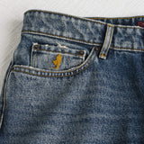 Vintage "Terre Minerali" Regular Jeans - Denim