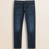 Jeans 5 Tasche Scuro Slim Fit fronte - Dark Blue