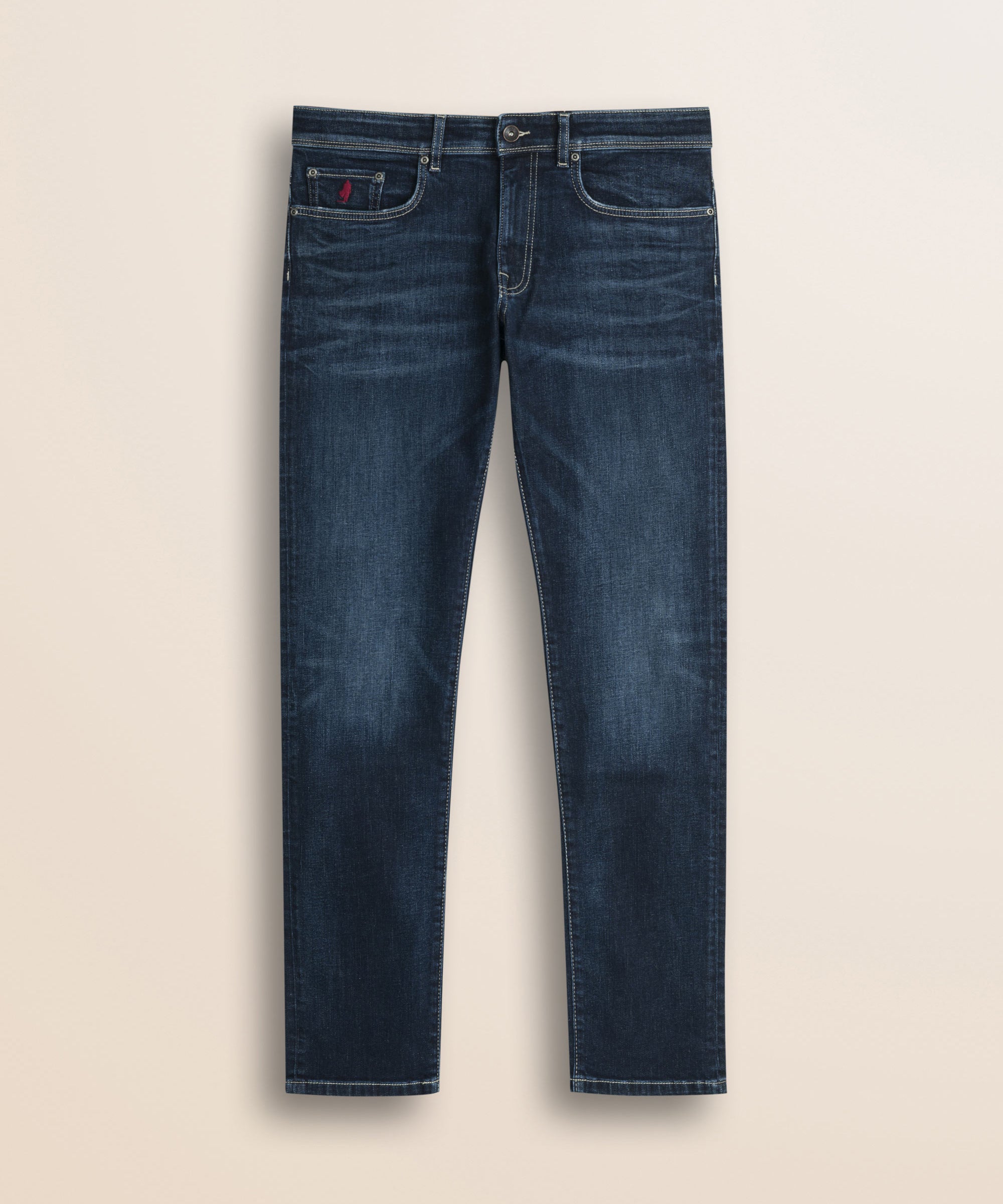 Jeans 5 Tasche Scuro Slim Fit fronte - Dark Blue