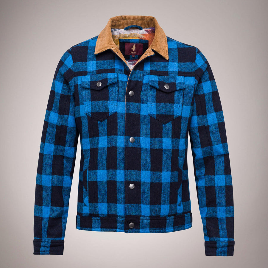 Men s Check Trucker Jacket MCS
