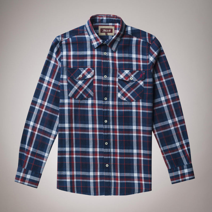 Camicia a quadri western