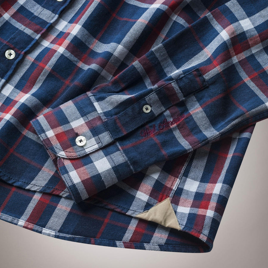 Camicia a quadri western