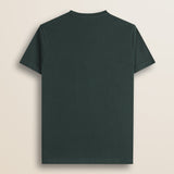 T-Shirt Girocollo in Jersey di Cotone retro - Ponderosa Pine