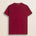 T-Shirt Girocollo in Jersey di Cotone fronte - Merlot