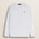 T-Shirt Manica Lunga in Jersey di Cotone fronte - White