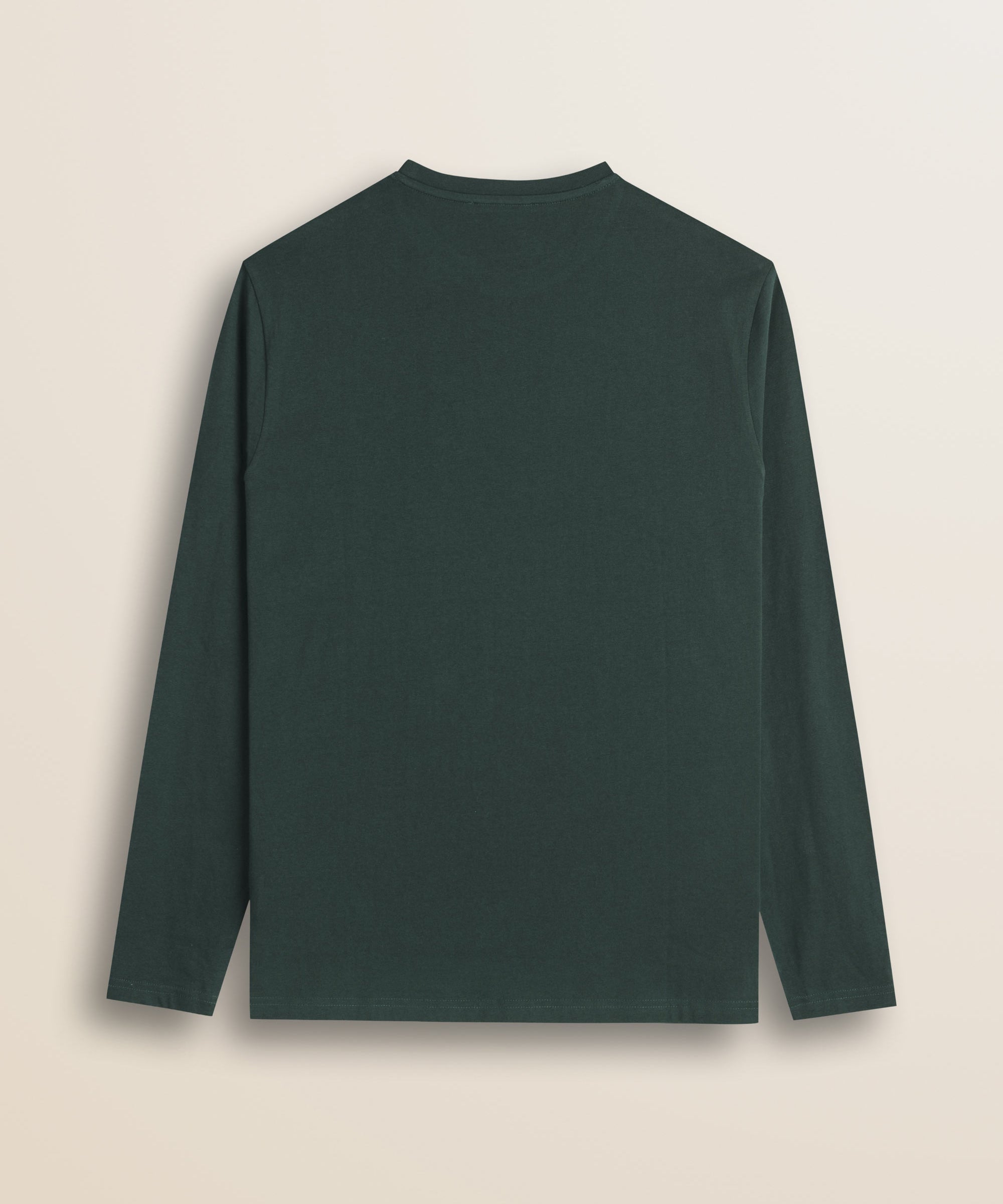 T-Shirt Manica Lunga in Jersey di Cotone retro - Ponderosa Pine