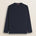 T-Shirt Manica Lunga in Jersey di Cotone fronte - Navy Blue
