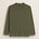 T-Shirt Manica Lunga in Jersey Smerigliato fronte - Olive Night