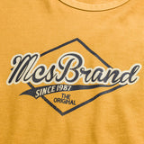 T-Shirt Manica Lunga con Stampa MCS Tinta in Capo dettaglio - Chai Tea