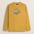 T-Shirt Manica Lunga con Stampa MCS Tinta in Capo fronte - Chai Tea