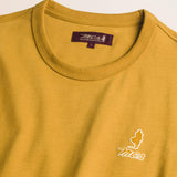 T-Shirt Manica Lunga con Logo Rider Flock dettaglio - Chai Tea
