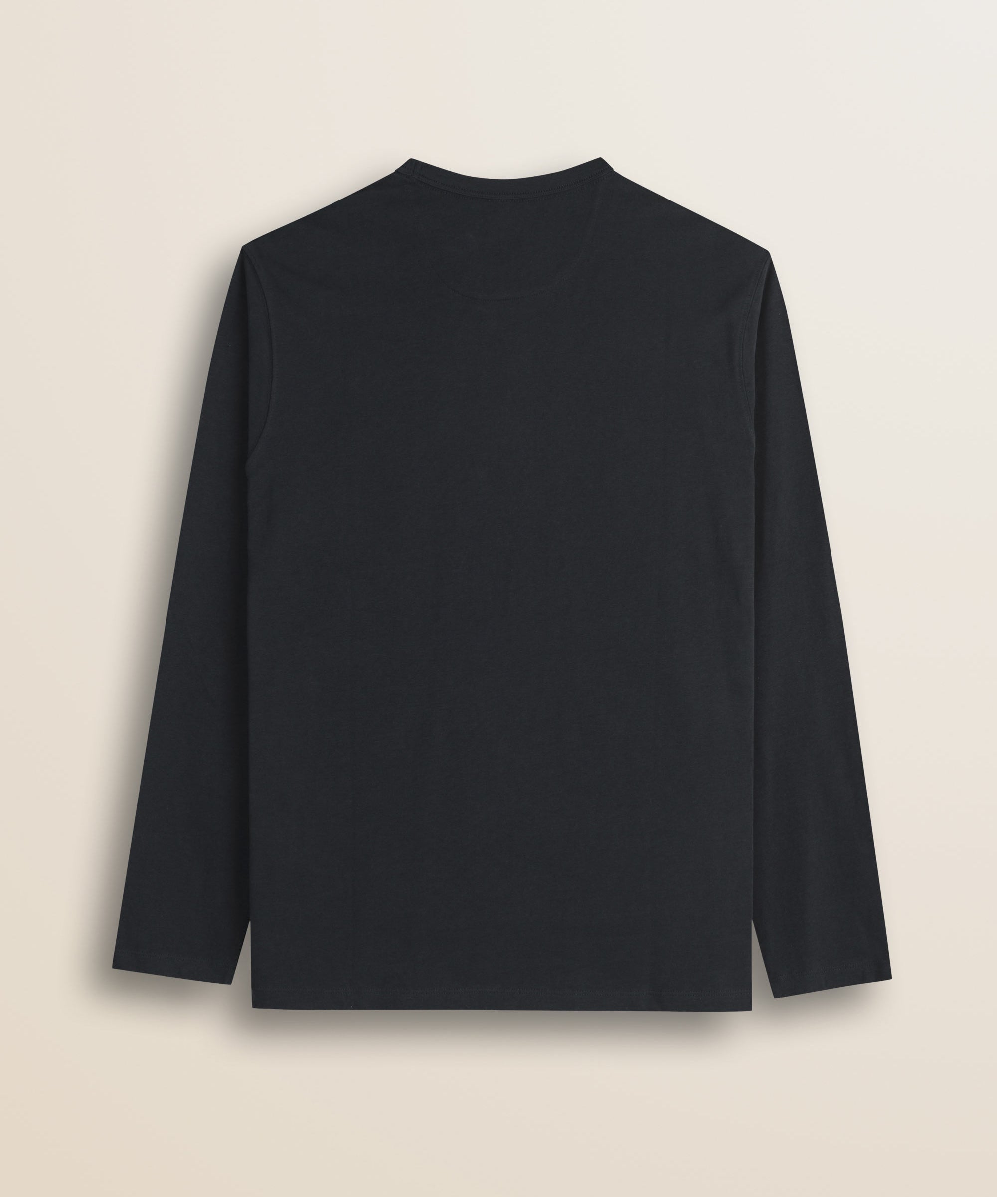 T-Shirt in Cotone con Stampa Punto Cuore retro - Black