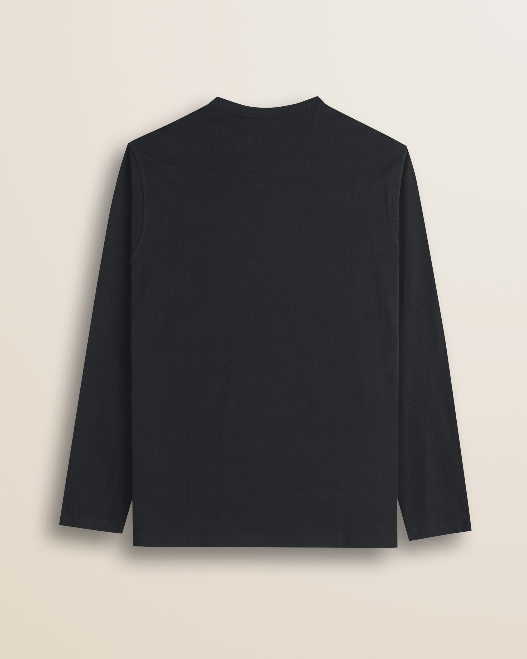 T-Shirt in Cotone con Stampa Punto Cuore retro - Black