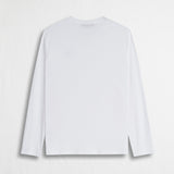 Long Sleeve T-Shirt with Embroidered Logo 100% Cotton