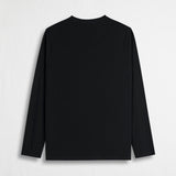 Long Sleeve T-Shirt with Embroidered Logo 100% Cotton