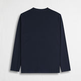 Long Sleeve T-Shirt with Embroidered Logo 100% Cotton