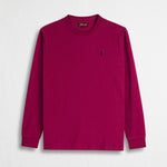 Maglietta Manica Lunga 100% Cotone - Beaujolais