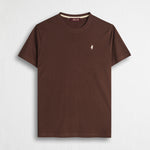 T-shirt monocromo - Chocolate