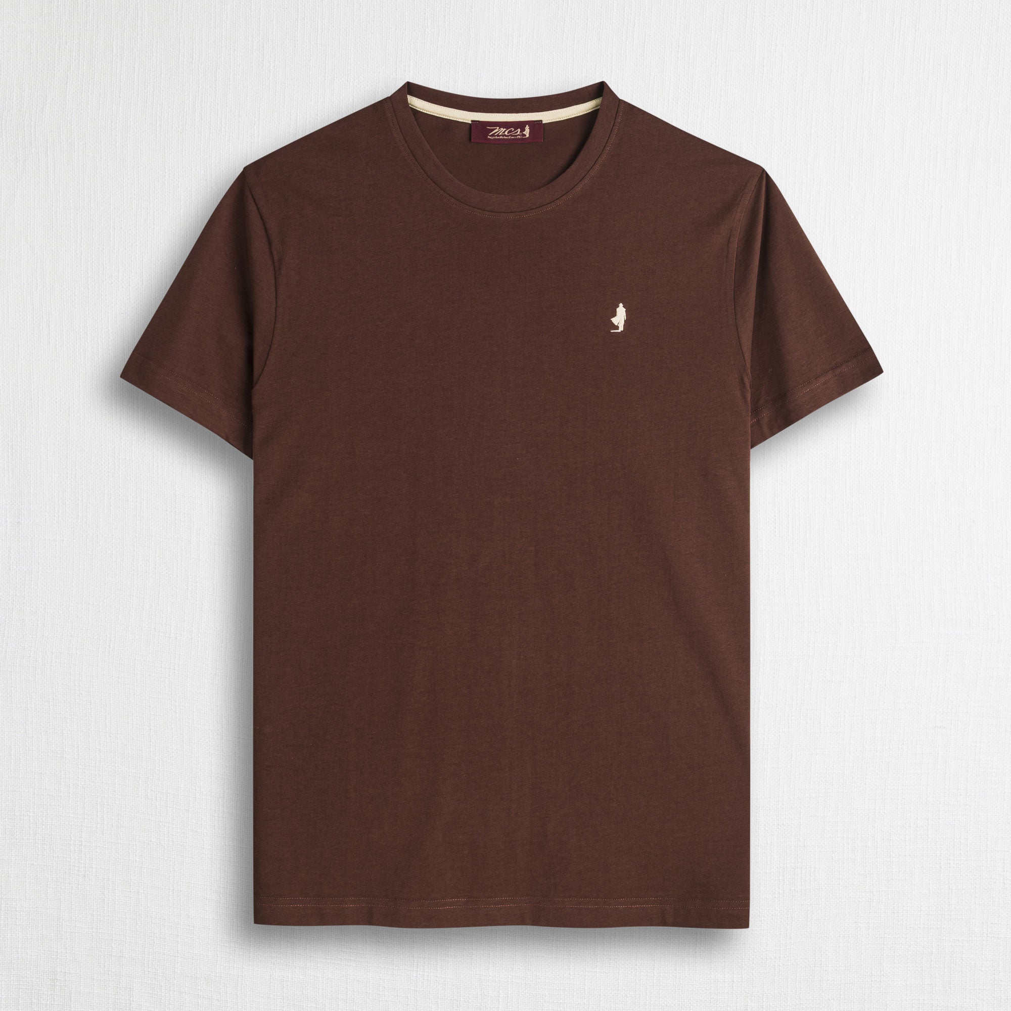 T-shirt monocromo - Chocolate