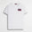 T-shirt 100% cotone con stampa logo punto cuore - White