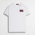 T-shirt 100% cotone con stampa logo punto cuore - White