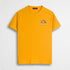 T-shirt 100% cotone con stampa fronte retro - Gold Yellow