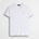 T-shirt 100% cotone mercerizzato con logo ricamato - White