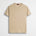 T-shirt 100% cotone mercerizzato con logo ricamato - Khaky