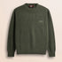 Maglione a Coste con Logo Stampato fronte - Army Olive