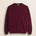 Maglia Girocollo in Lambswool  fronte - Burgundy