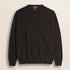 Maglia Girocollo in Lambswool  fronte - Chocolate
