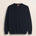 Maglia Scollo a V in Lambswool  fronte - Navy Blue
