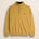 Maglia Mezza Zip in Lambswool  fronte - Chai Tea