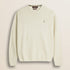 Maglione Girocollo in Lambswool  fronte - Gardenia