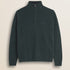 Maglione Mezza Zip in Lambswool  fronte - Ponderosa Pine
