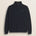 Maglione Mezza Zip in Lambswool  fronte - Navy Blue