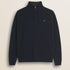 Maglione Mezza Zip in Lambswool  fronte - Navy Blue