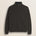 Maglione Mezza Zip in Lambswool  fronte - Chocolate